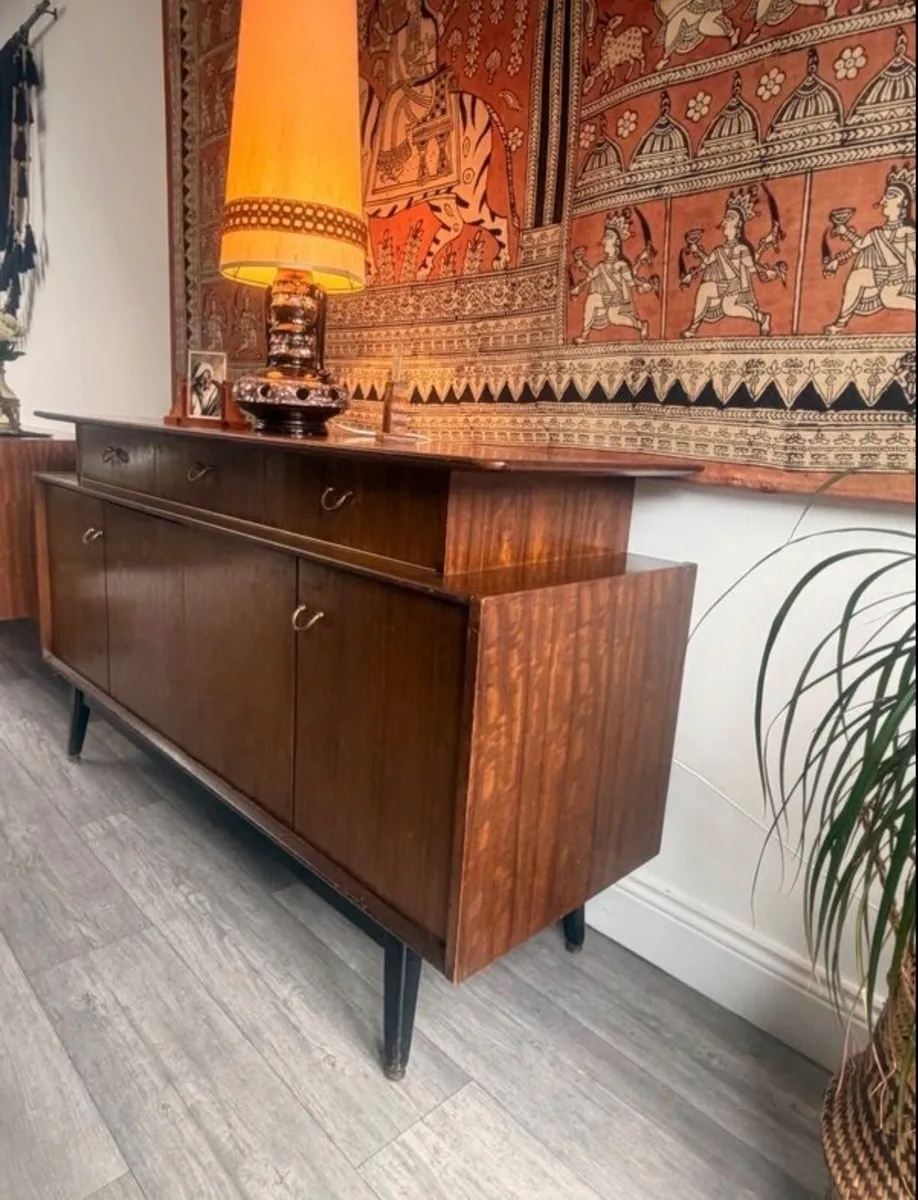 Mid Century GPlan Drinks Cabinet Sideboard - Image 2