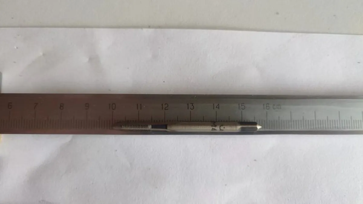 IN STOCK. Lot of 10 M4 x 0.7 Metric Hand Taps USSR - Image 2