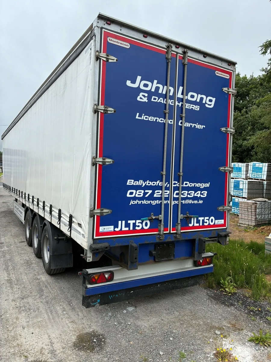 2009 Montracon Curtainsider - Image 1