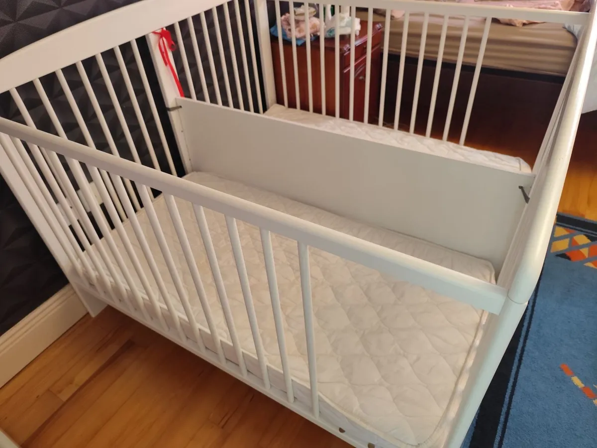 Wooden crib for twins - Image 4