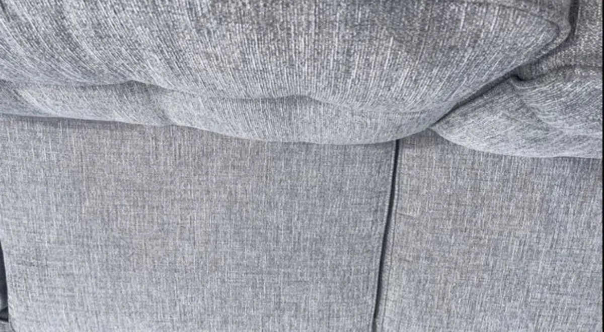 Ez living corner sofa &footstool - Image 3
