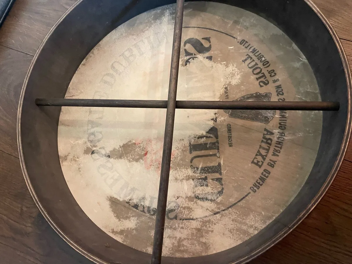 Bodhran 18 inch Guinness rare - Image 2
