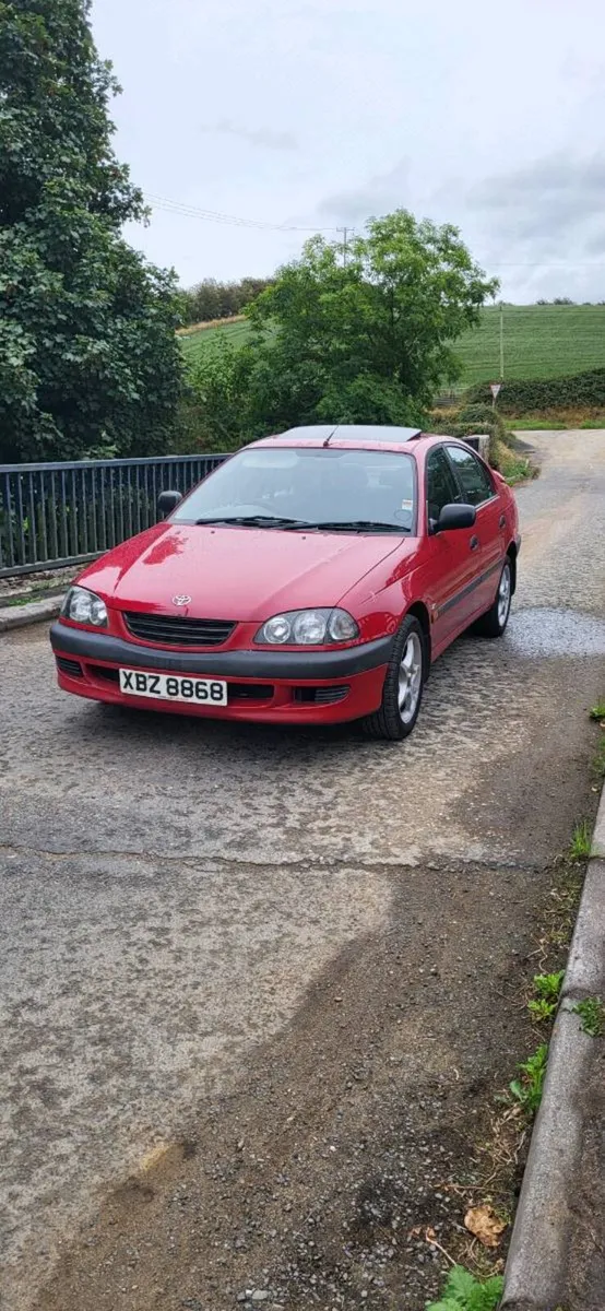 2000 Toyota Avensis T22 2.0 td saloon sunroof - Image 4