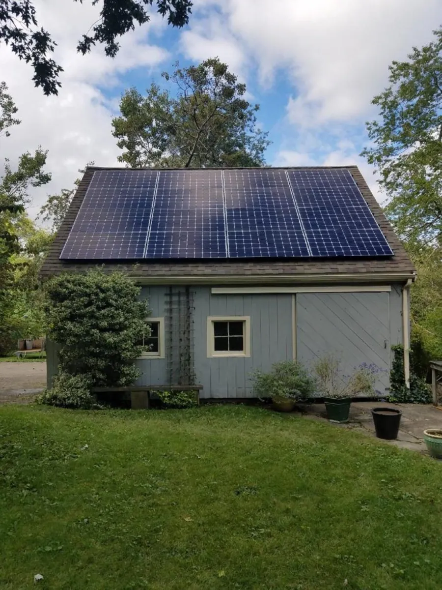 450W Black Frame Bifacial Solar Panel - Image 2