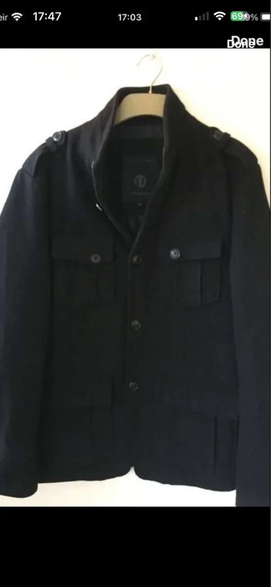 Mens jack jones coat size S €15 - Image 4