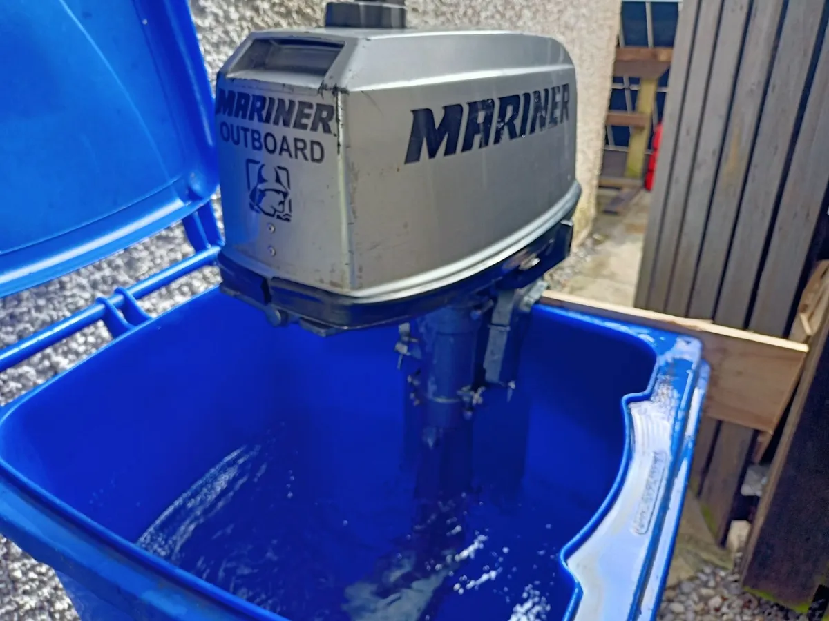 4HP 2-Stroke Short Shaft Mariner outboard engine - Image 2