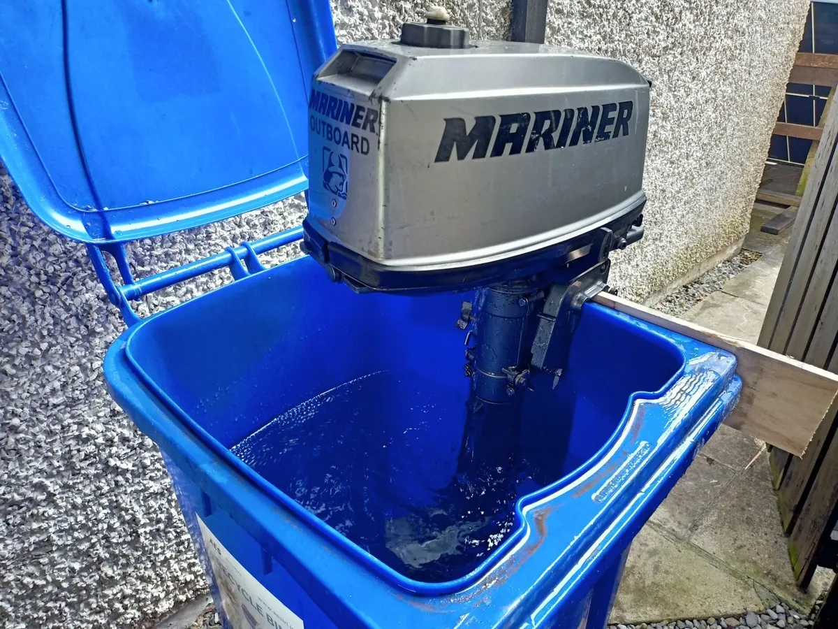4HP 2-Stroke Short Shaft Mariner outboard engine - Image 3