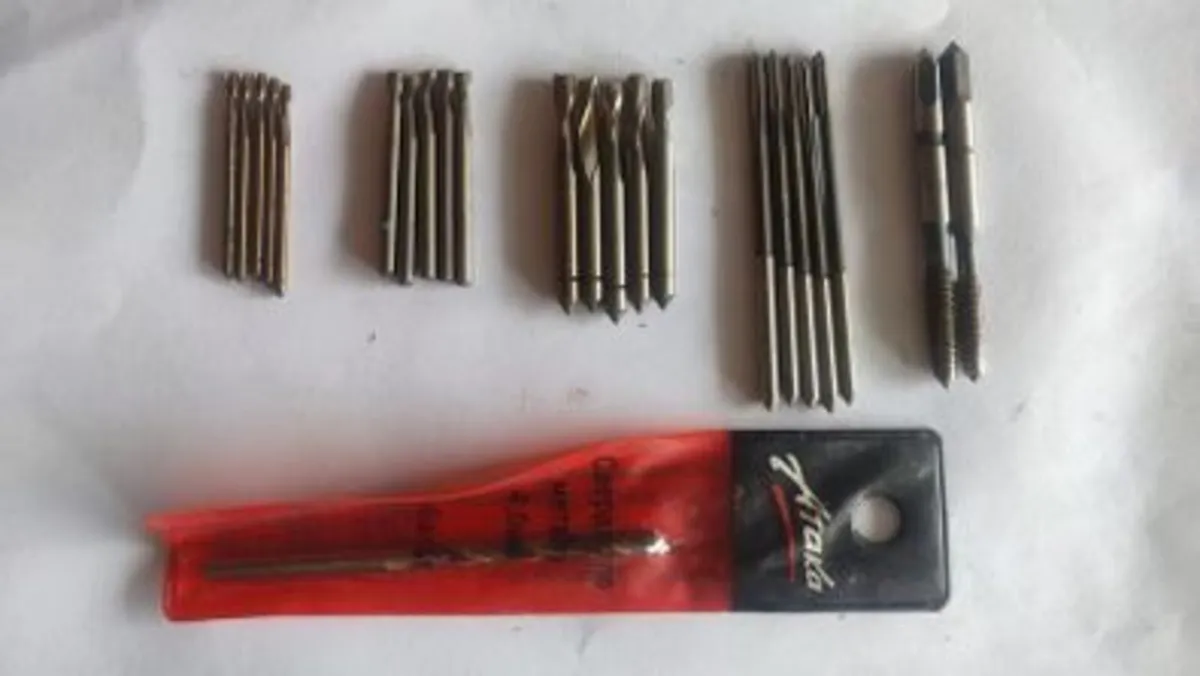 IN STOCK. Lot Soviet Keyway Mills 2-4 mm + Reamers