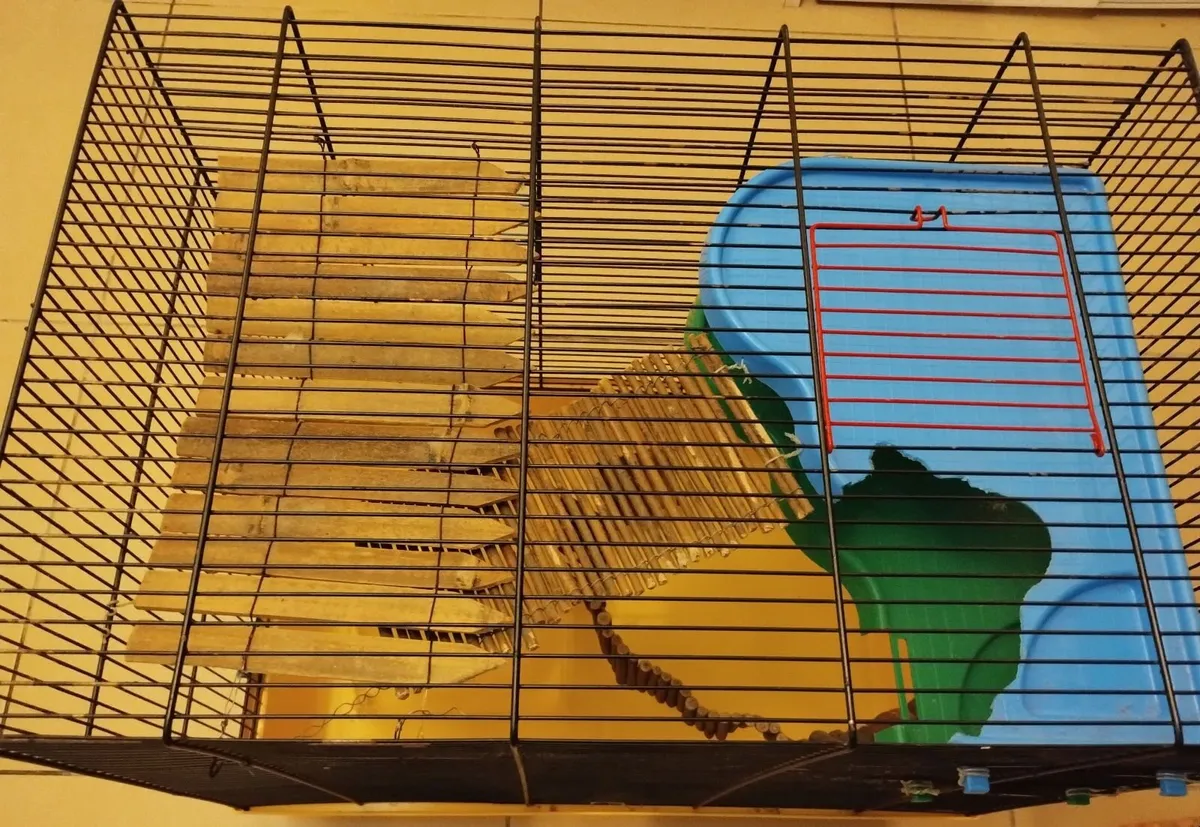 Hamster cage gerbil rabbit guinea pig crate kennel - Image 1