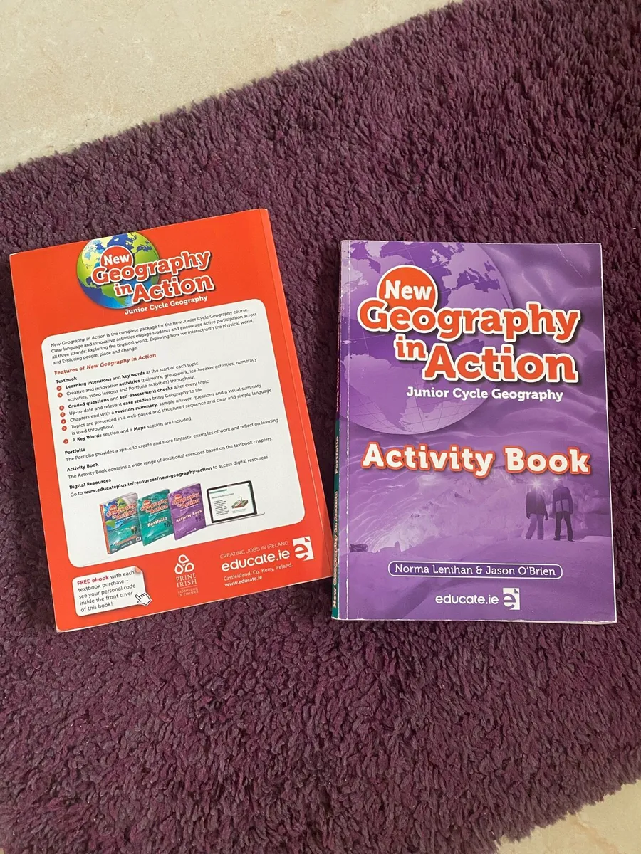New Junior Cycle Geography in Action / 2 pic set - Image 3
