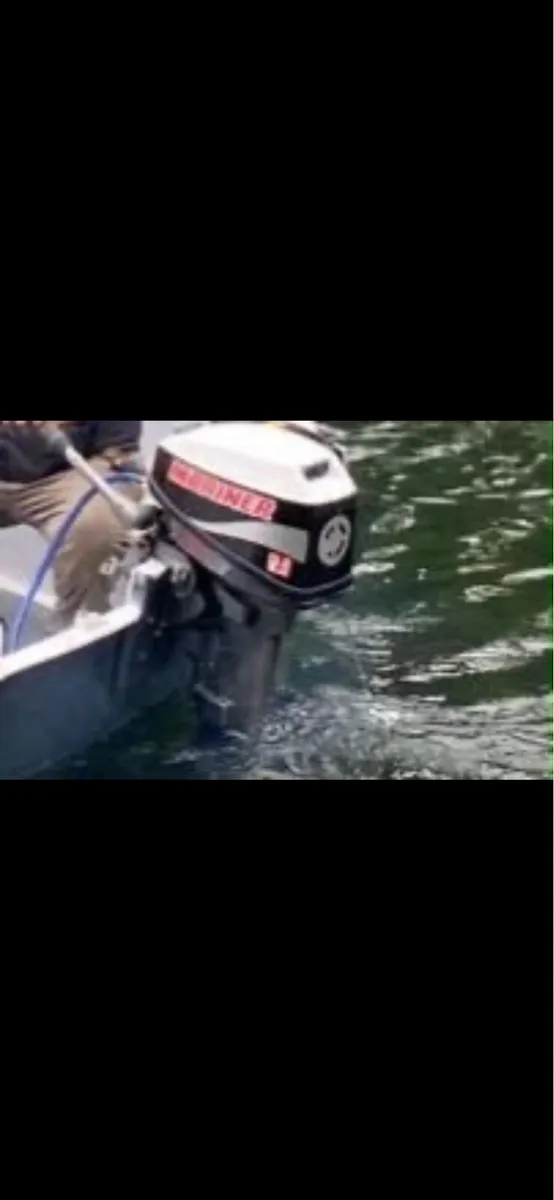 Boat with two engines and Trailer - Image 2