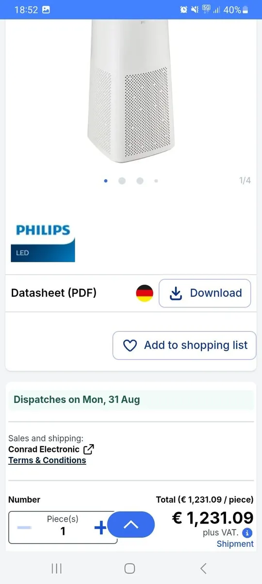 UVC Air Disinfaction unit- Philips - Image 3