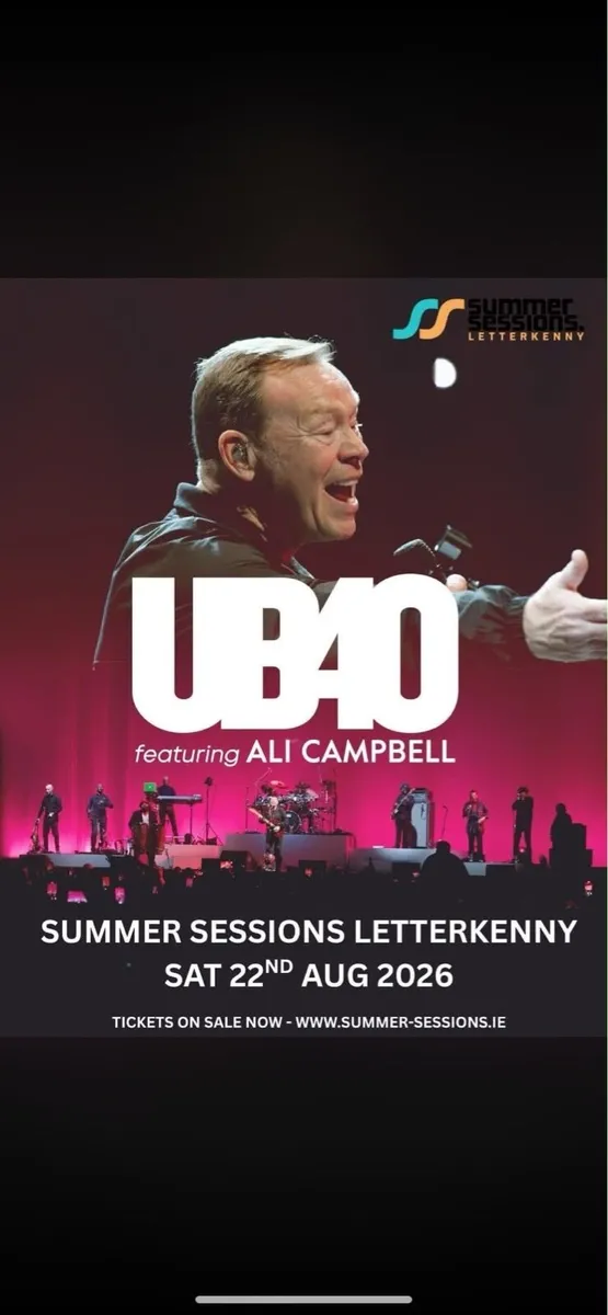UB40 tickets