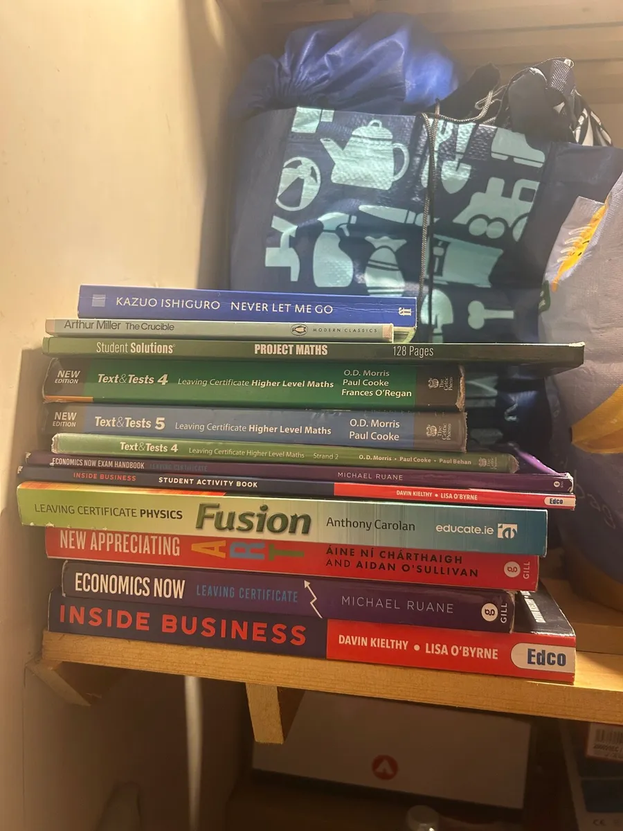 Leaving Cert Books - Image 1