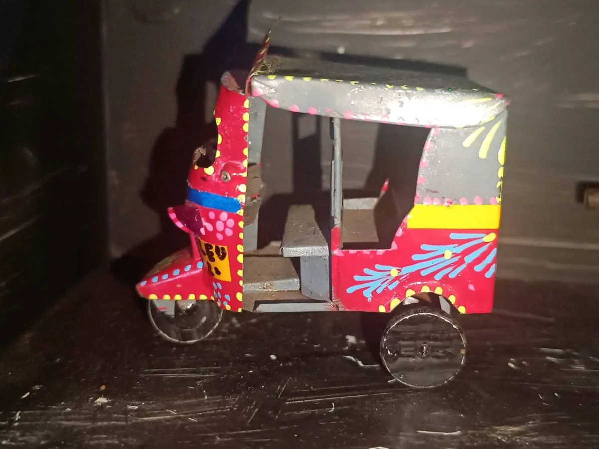 Handmade Tin Car - Image 2