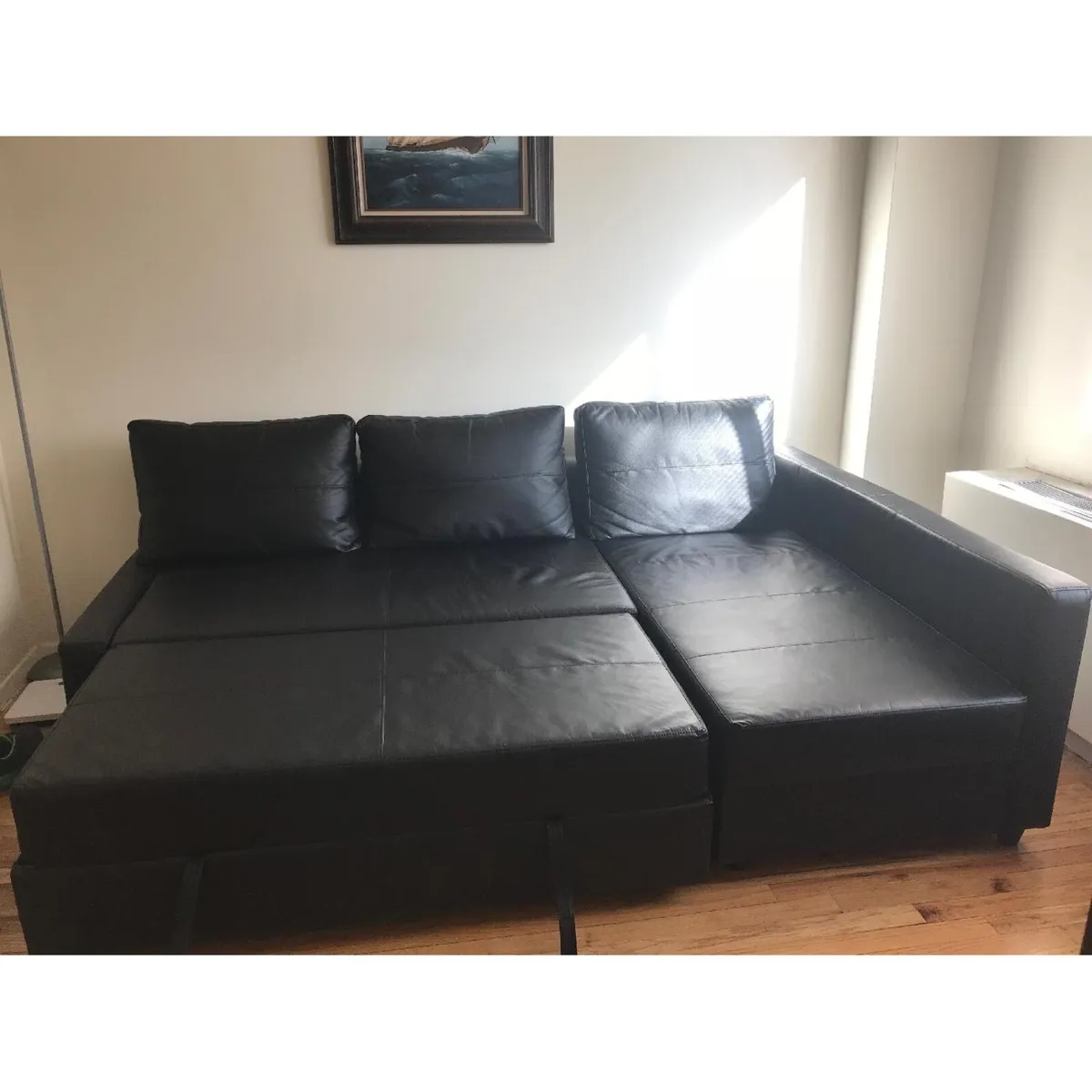 Ikea sofabed leather - Image 2