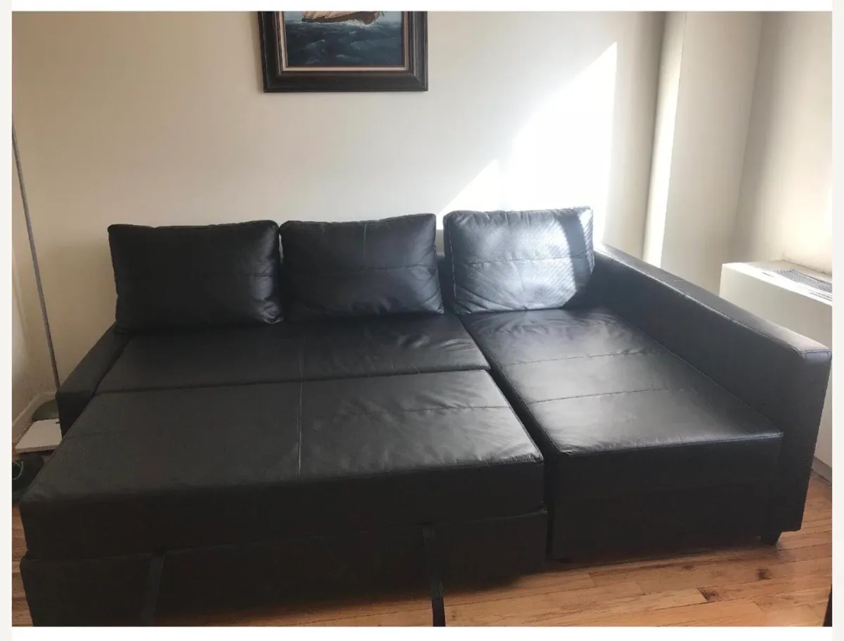 Ikea sofabed leather - Image 3