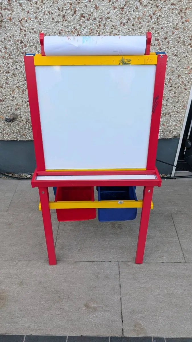 Kids Easel - white/black board - Image 1