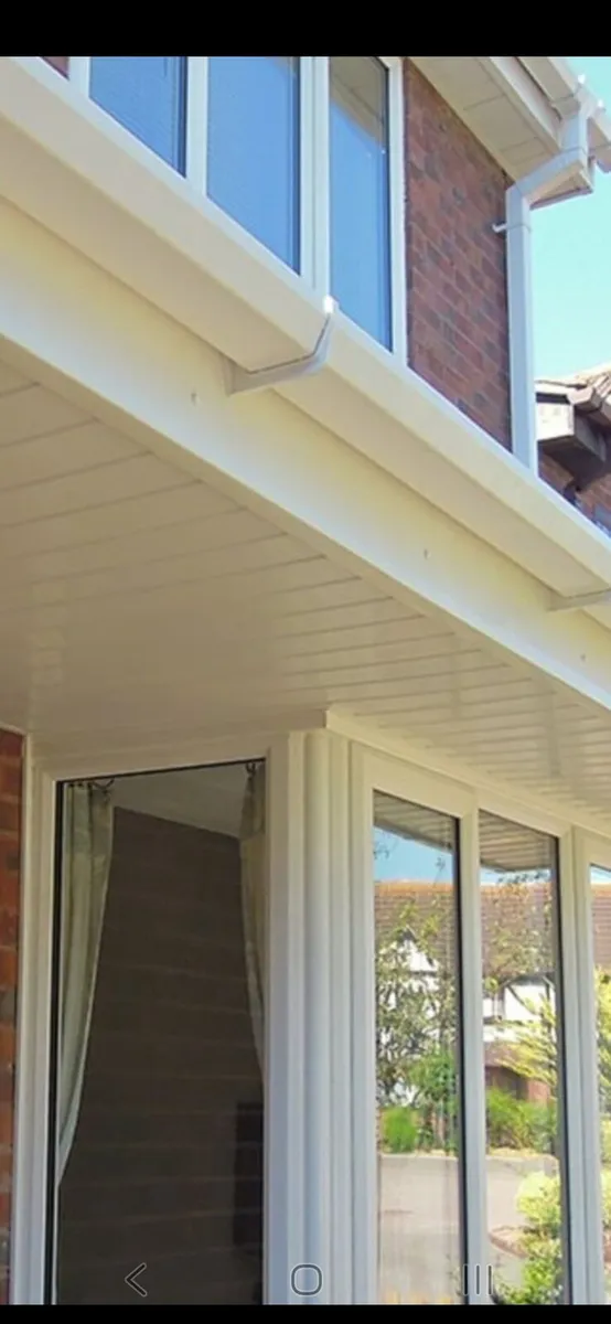 PVC Fascia soffit gutters and downpipes - Image 2