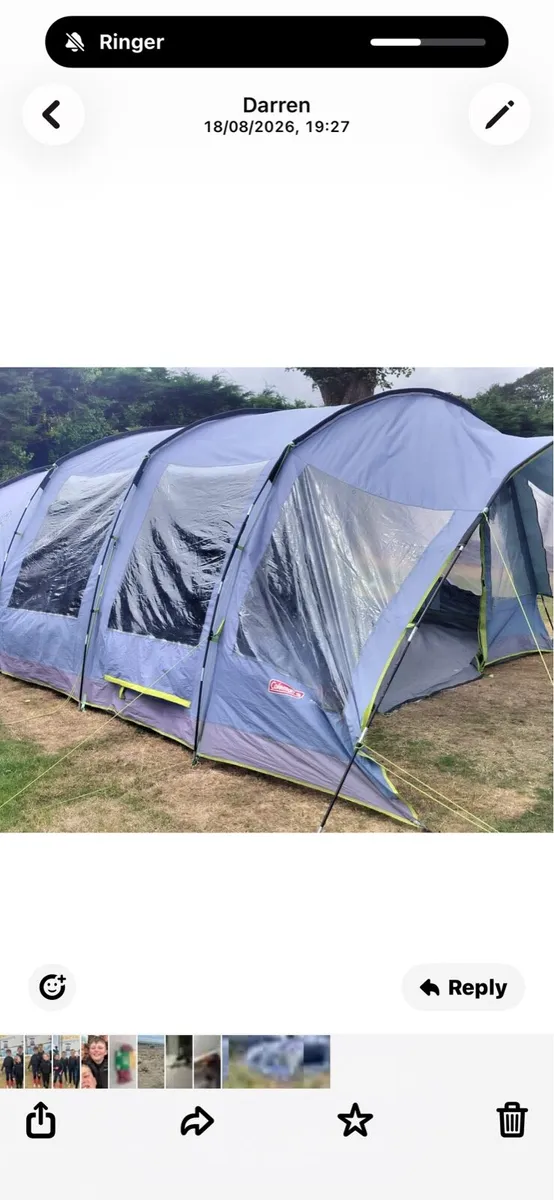 Coleman Aspen 6L 6-Man Family Tent – €300 - Image 1