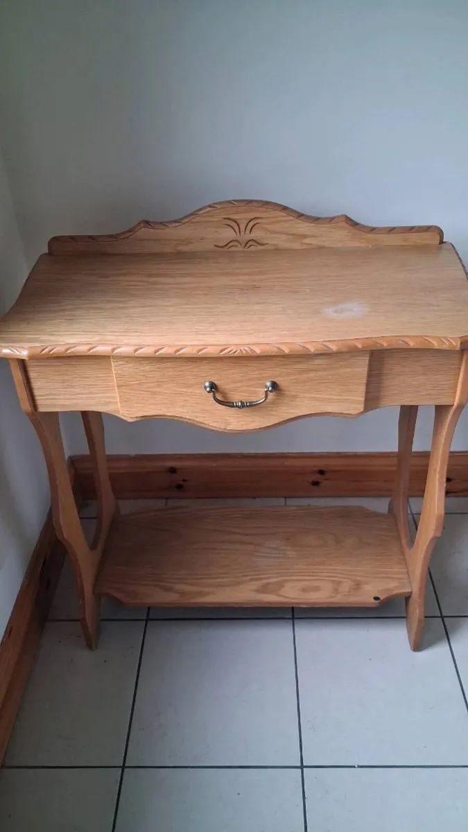 Wooden Hall table