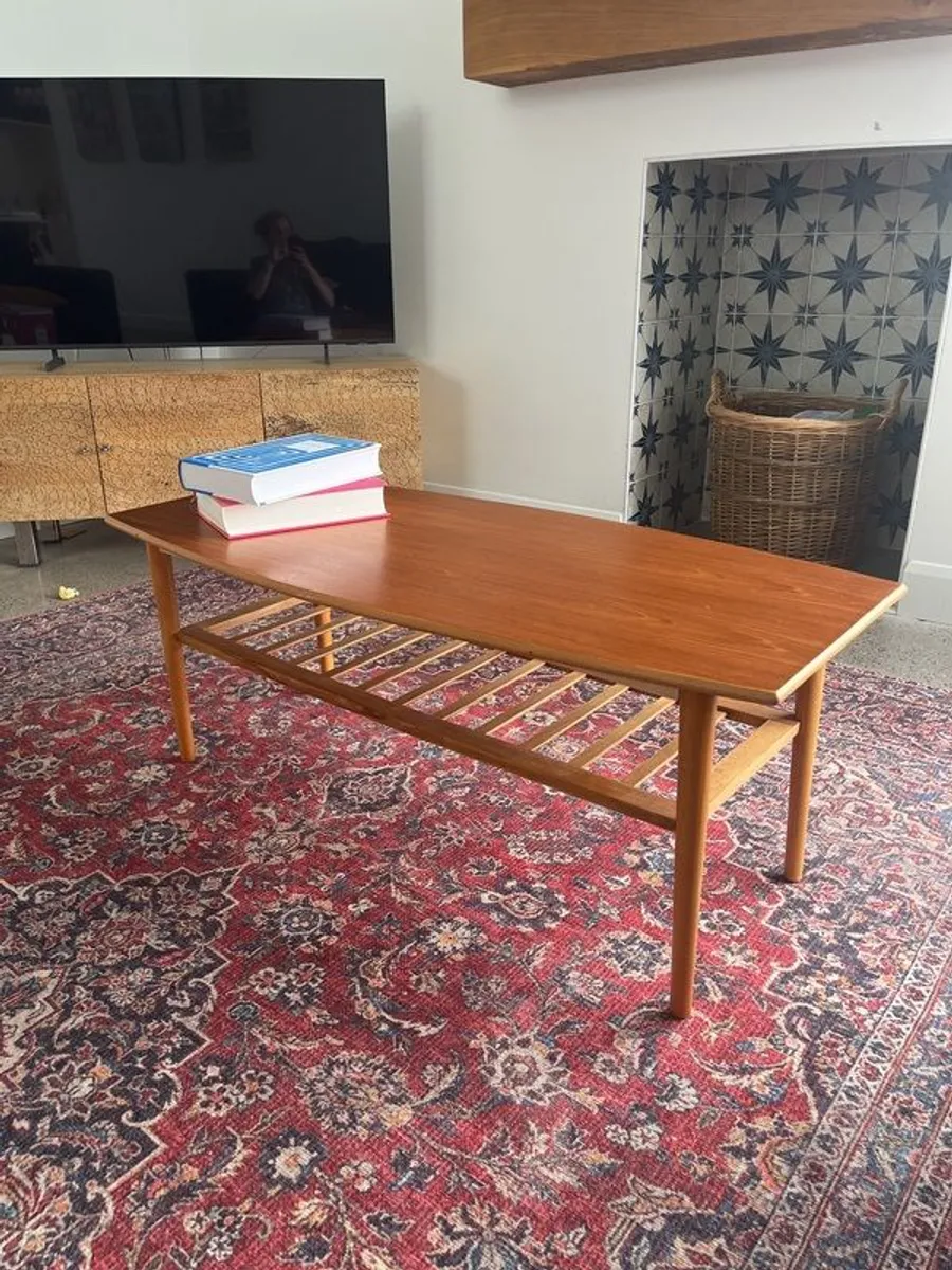 mid century coffee table - Image 2