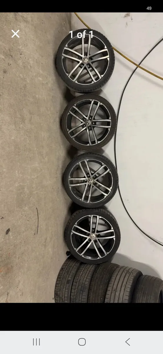 18" VW GOLF GTD alloys