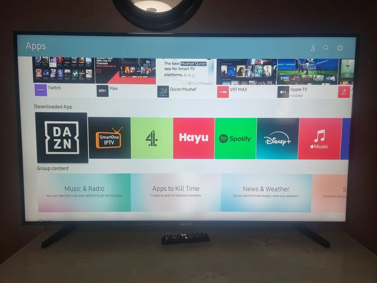 65" Samsung 4K Certified Ultra HD HDR Smart LED TV - Image 2