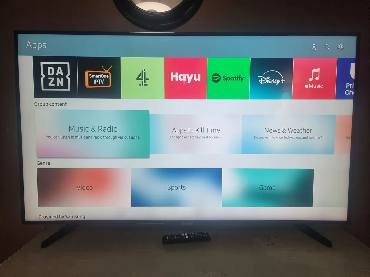 65" Samsung 4K Certified Ultra HD HDR Smart LED TV - Image 3