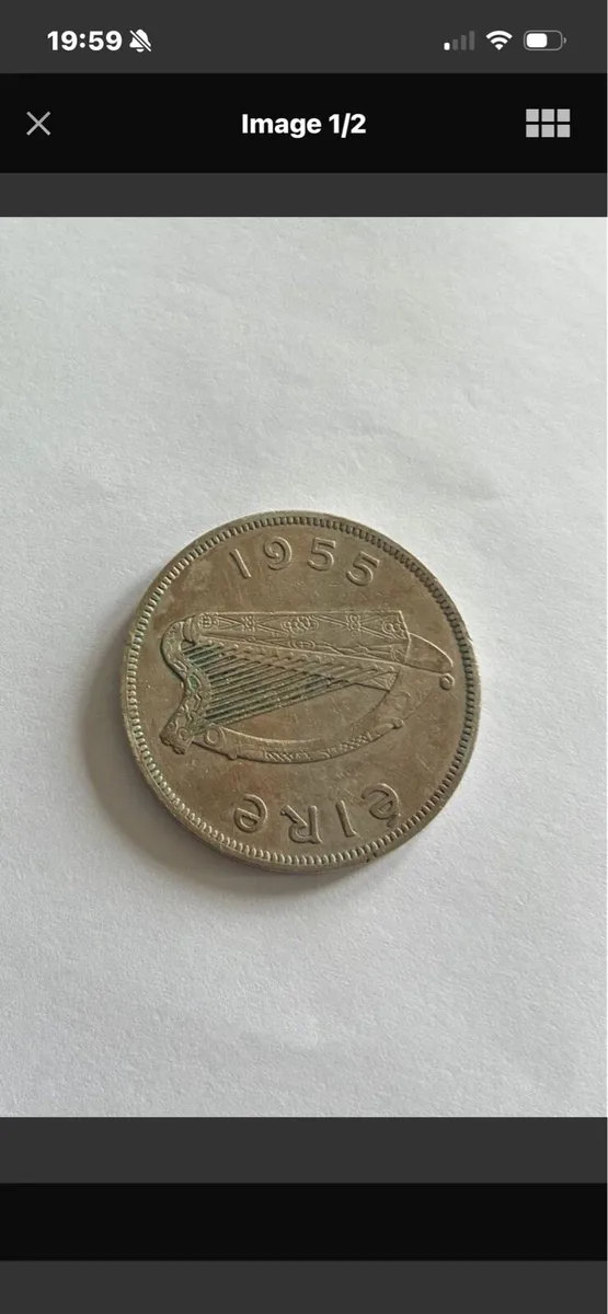 1955 Leath Choroin/ Half Crown - Image 1