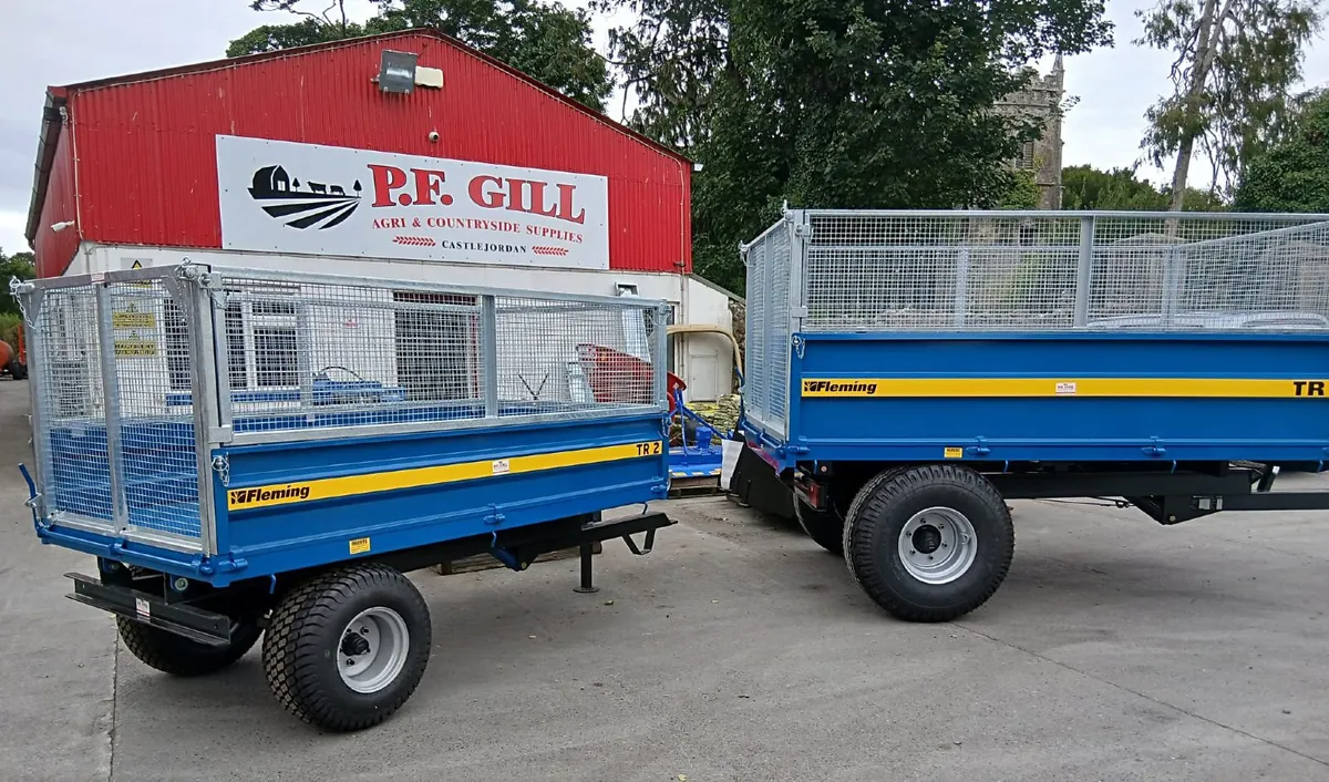 NEW FLEMING TR2 , TR4 & TR6 TRAILERS IN STOCK. - Image 1