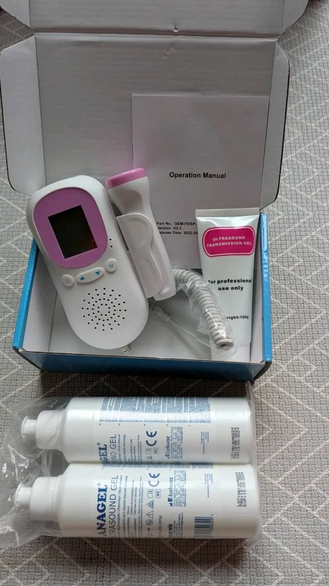 Baby Heartbeat Monitor - Doppler - Image 1