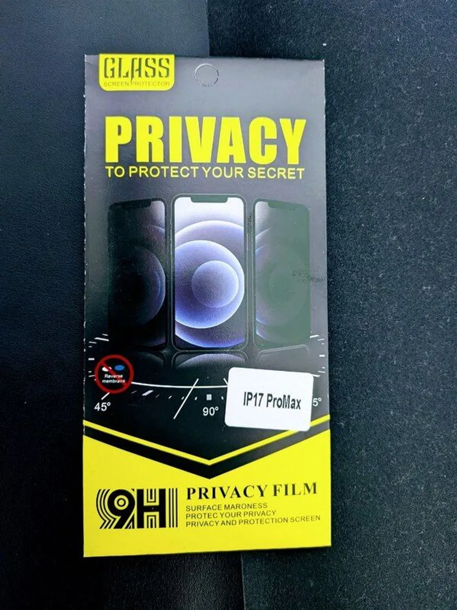 Anti-spy screen protector for iPhone - Image 2