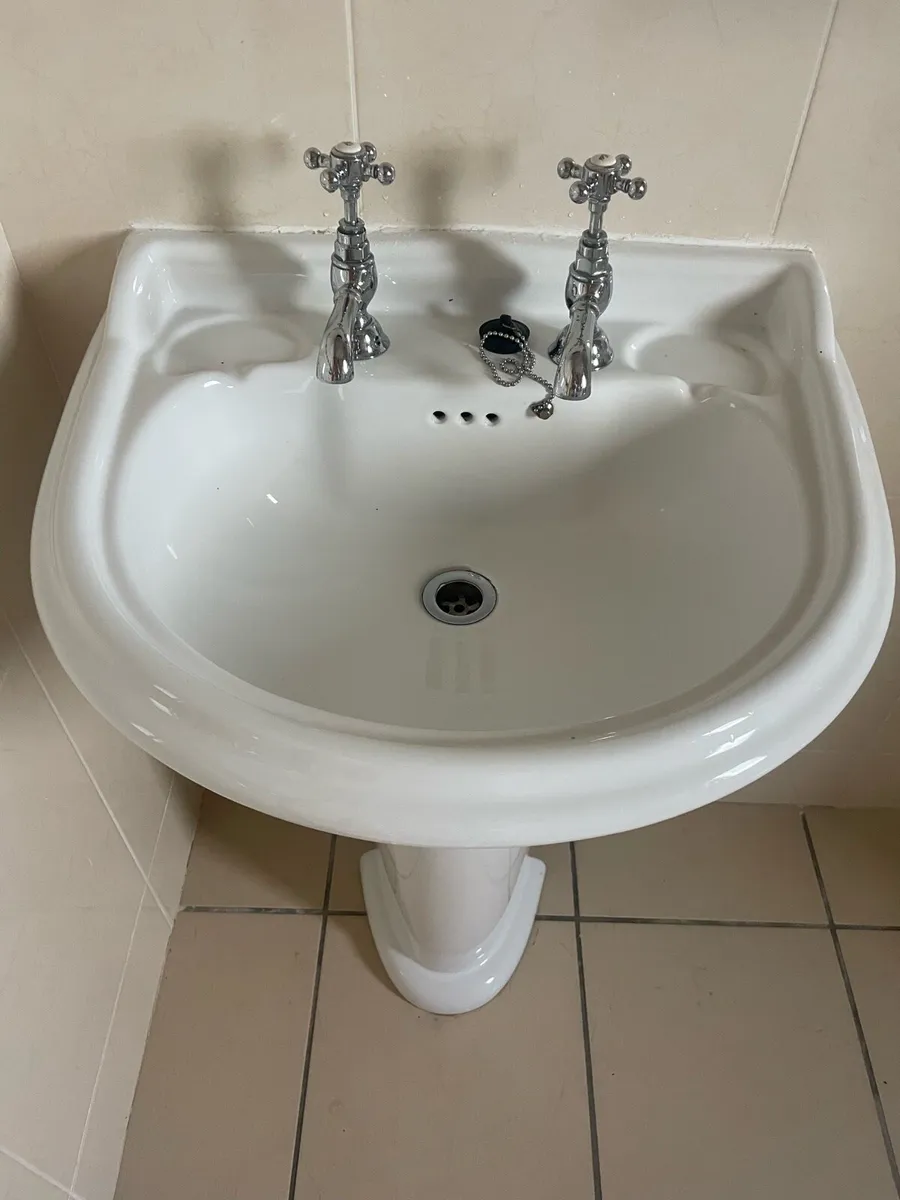PVC front door, Bathroom sink - Image 4
