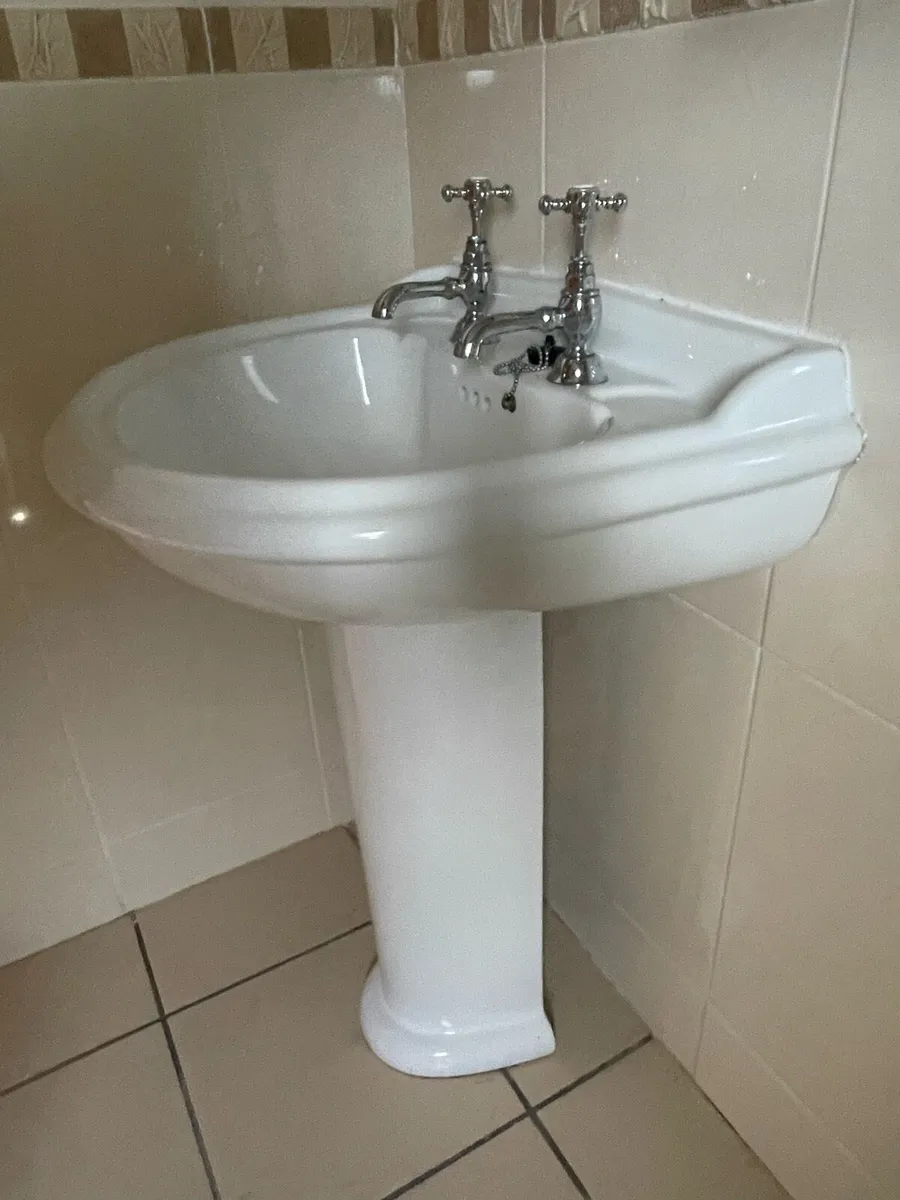 PVC front door, Bathroom sink - Image 2