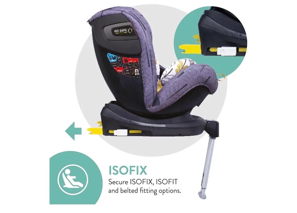 Cosatto All in All Rotate 360 Swivel Spin Car Seat - Image 4