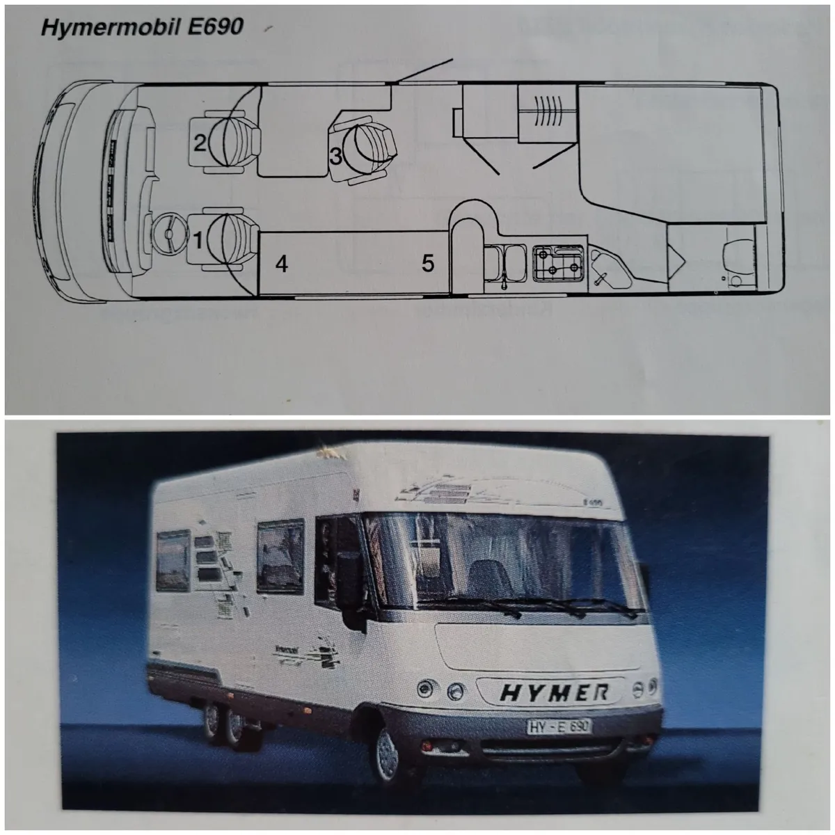 Camper Van Hymer E690 - Image 2