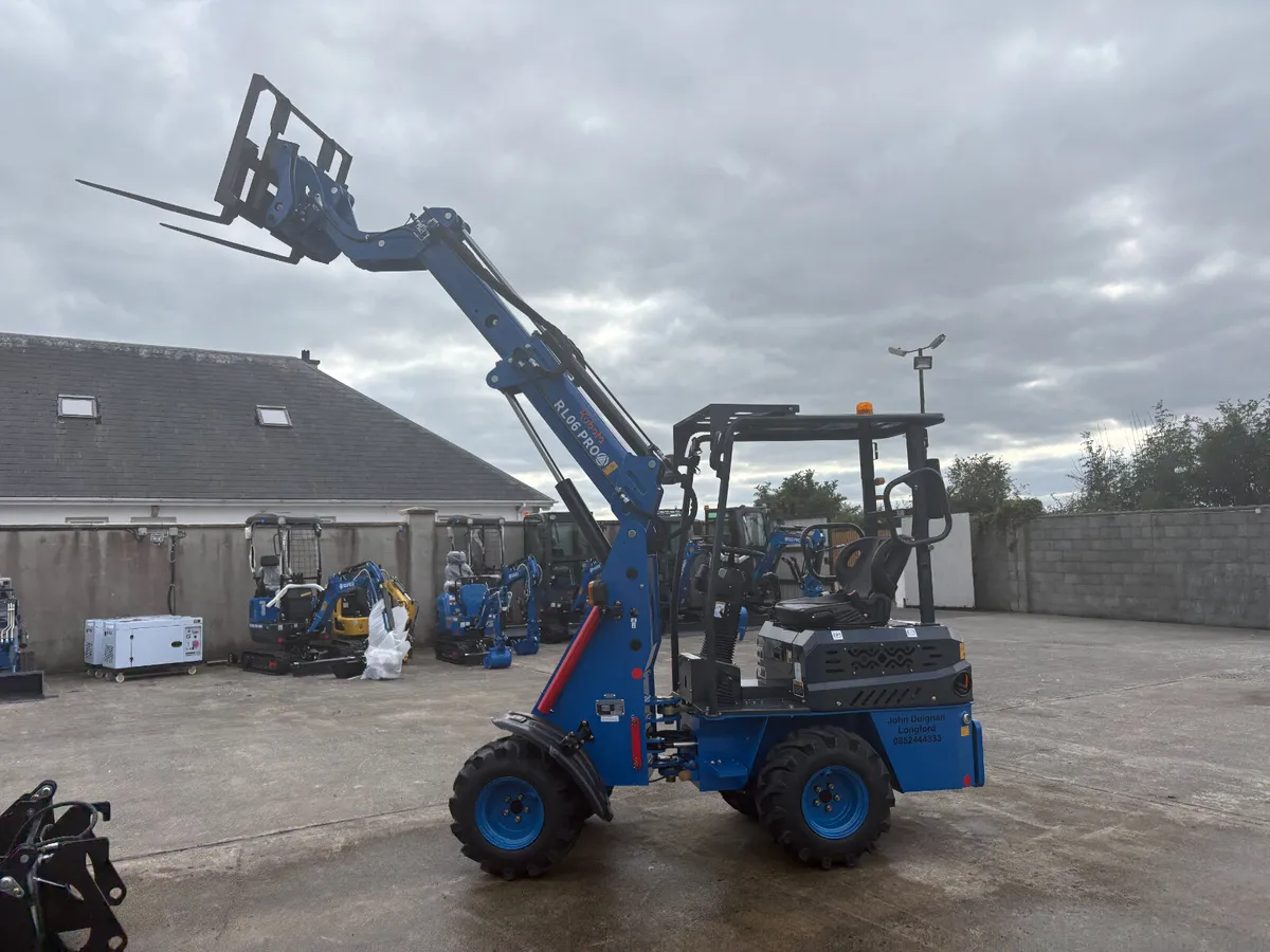 RIPPA RL06T Kubota Powered Telescopic Loader - Image 1