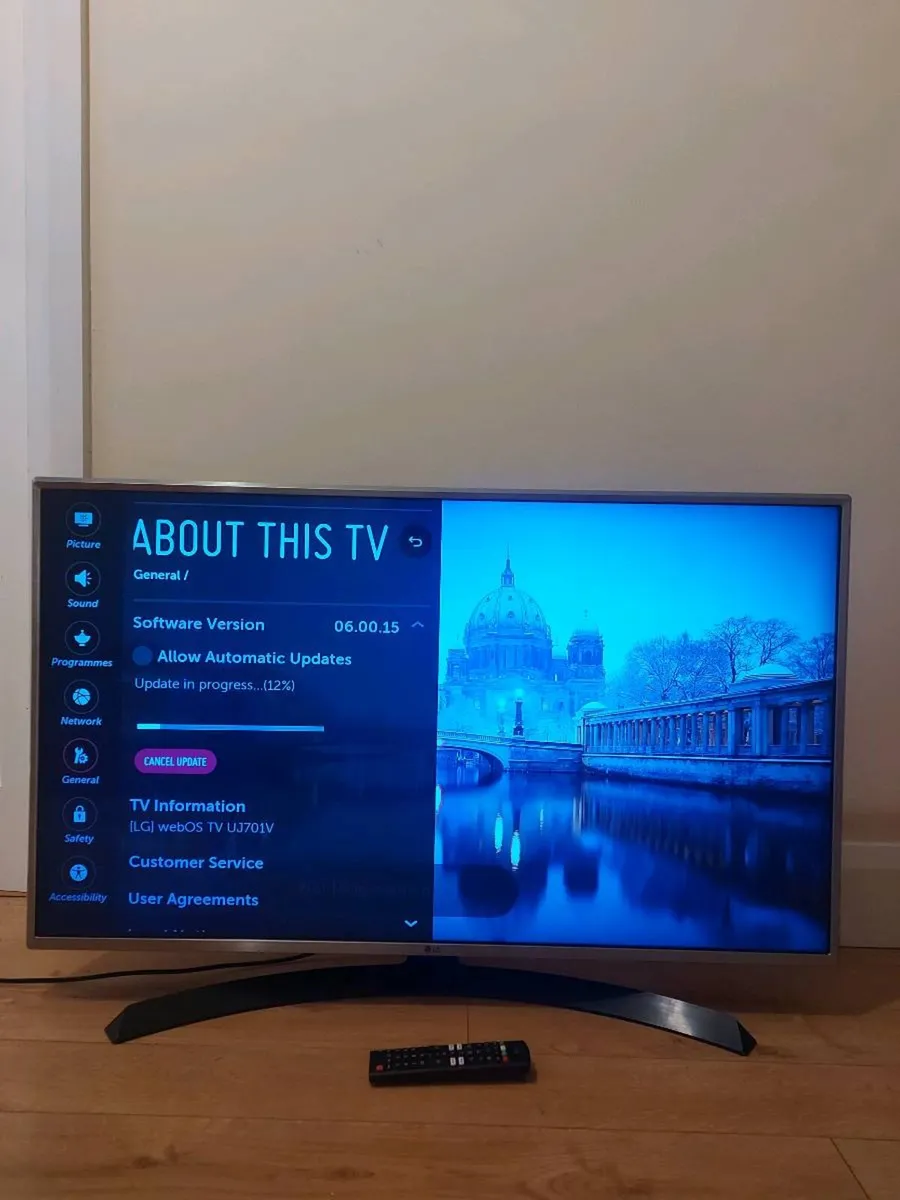 LG 43" 4k UHD smart TV - Image 3
