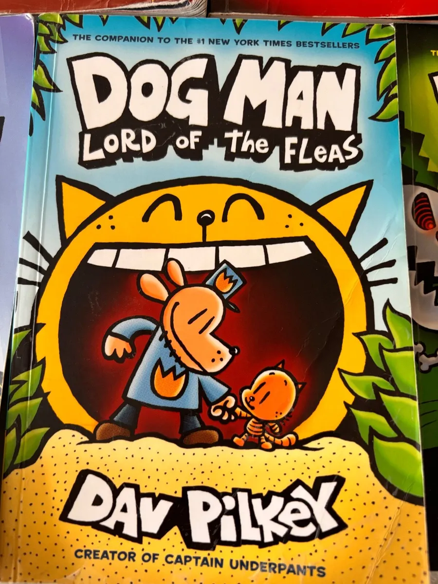 Dog man books x 6 plus 1 - Image 2