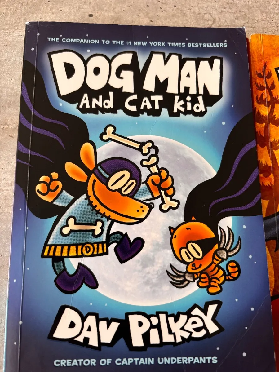 Dog man books x 6 plus 1 - Image 3