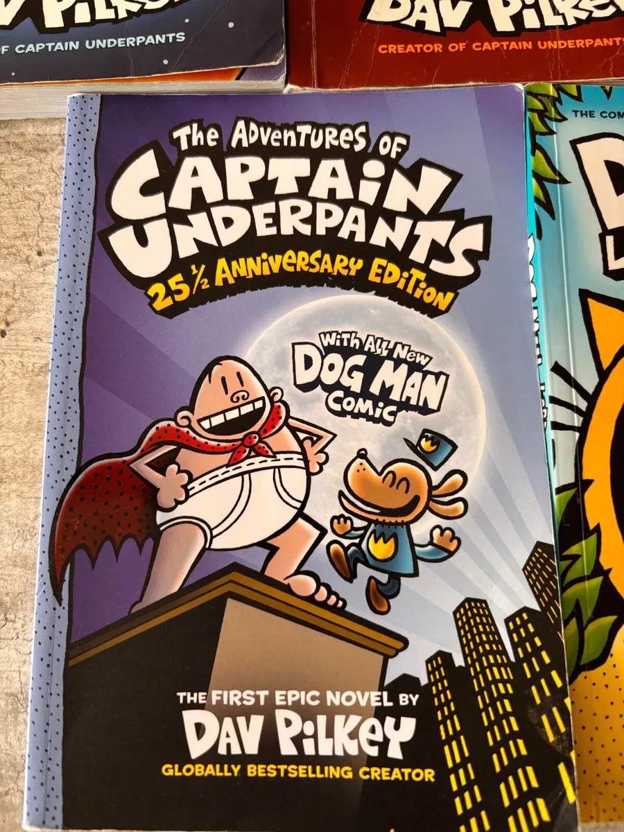 Dog man books x 6 plus 1 - Image 4