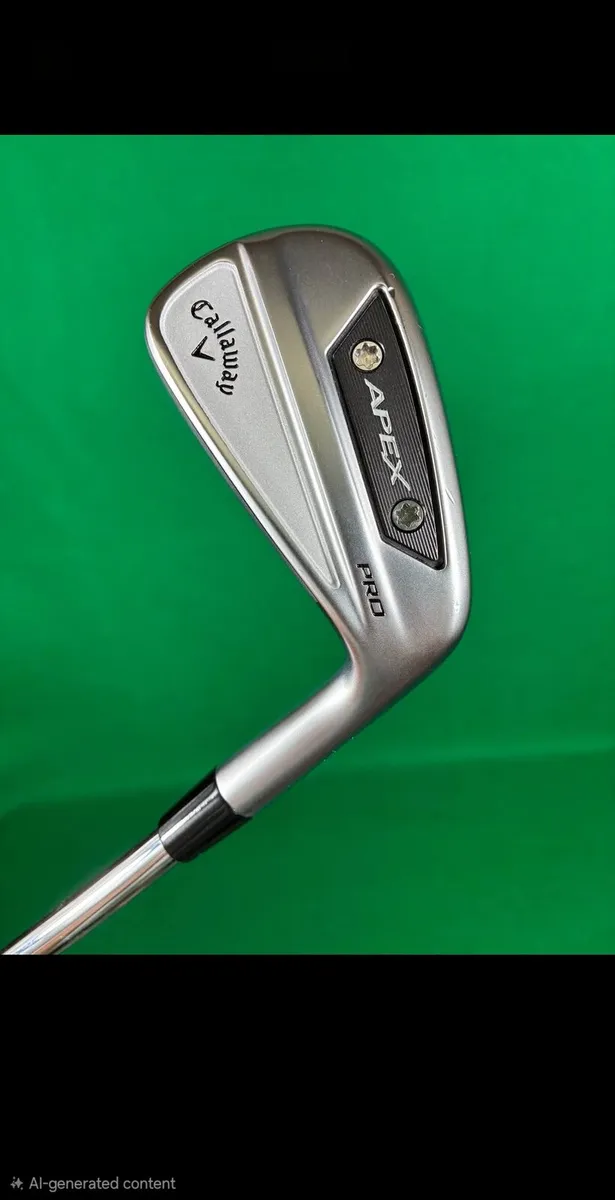 Callaway apex pro irons - Image 1