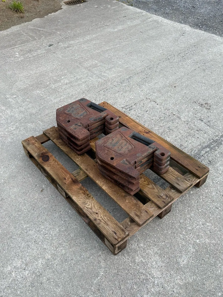 JCB Fastrac weights - Image 1
