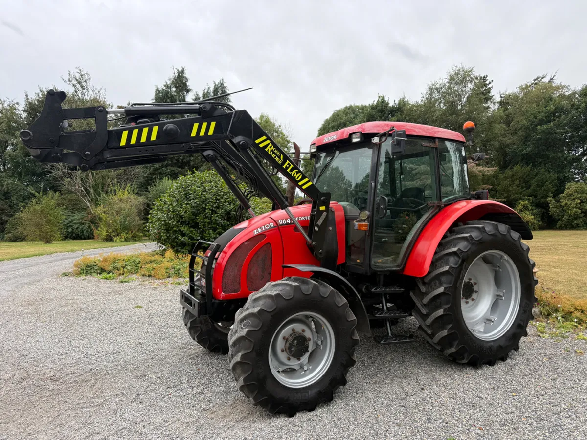 2007 Zetor 9641 c/w Rossmore FL60 €27950 No Vat - Image 2