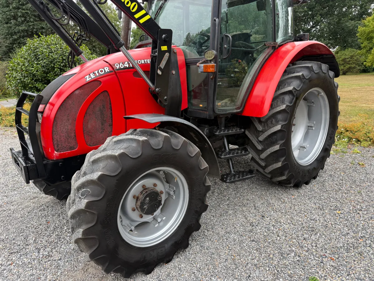 2007 Zetor 9641 c/w Rossmore FL60 €27950 No Vat - Image 4