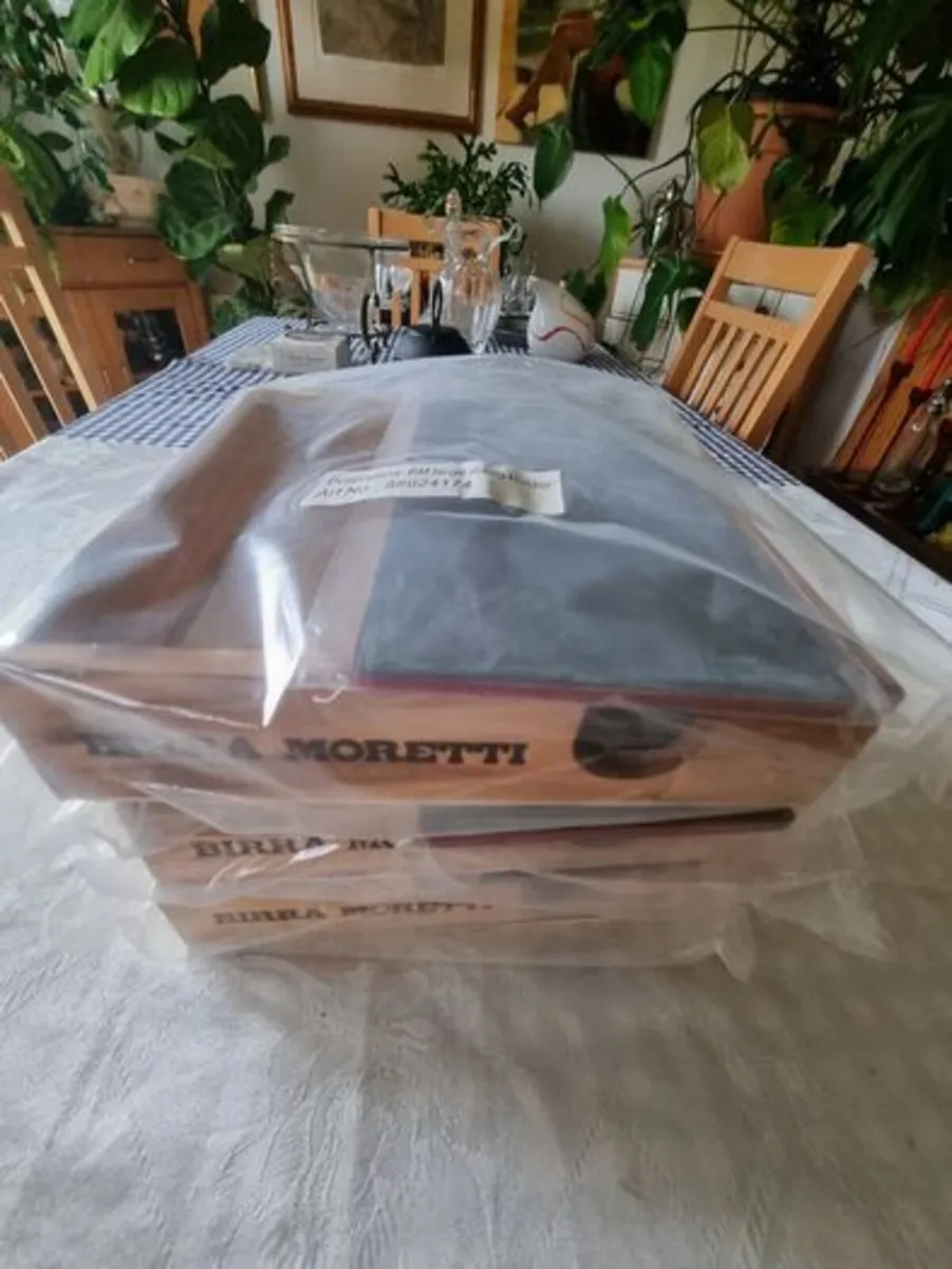 Eight wooden Birra Moretti boxes - Image 3
