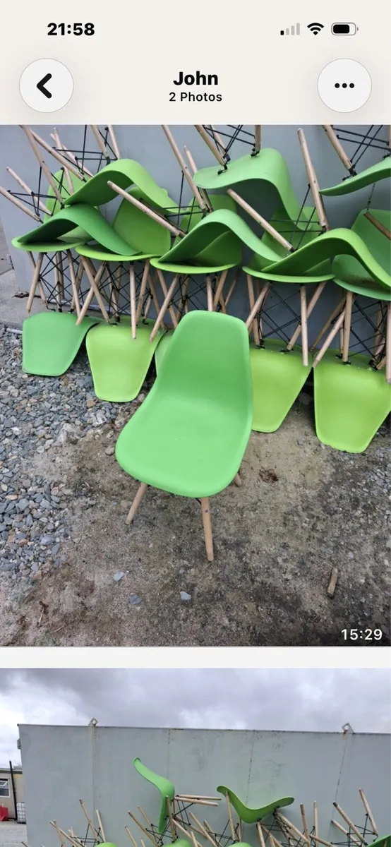 Children’s  chairs x 28 - Image 1