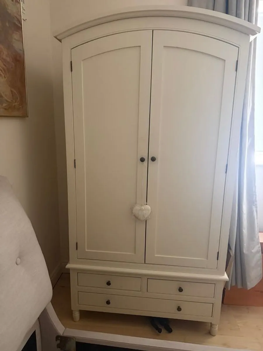 2 large chest of drawers and wardrobe - Image 2