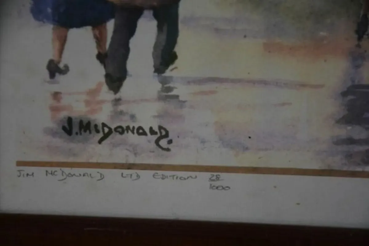 Jim McDonald limited edition picture - Image 2